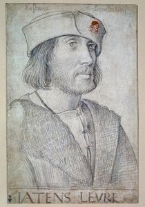 Portret Philippe de la Platiere (1465-1499), komornika i kapitana Nantes o pseudonimie „L