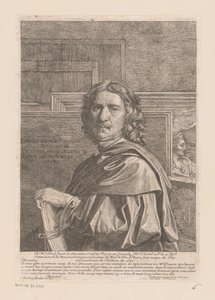 Portret Nicolasa Poussina