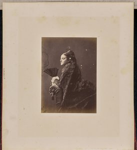 [Portret kobiety] autorstwa Jean Pierre Bertrand Eugène Pégot Ogier