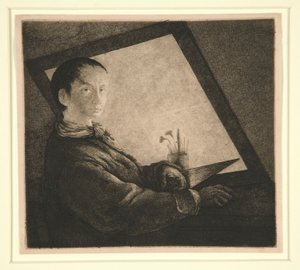 Autoportret autorstwa Jean Pierre Norblin
