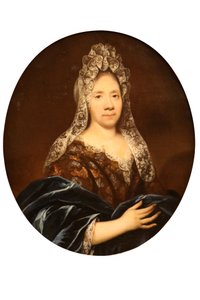 Portret wielkiej damy. autorstwa Jean Ranc
