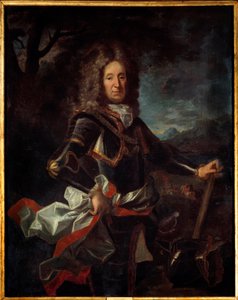 Portret Karola Henri de Lorraine, księcia Vaudemont (1649-1723), syna Karola IV. Obraz Jeana Ranca (1674-1735) autorstwa Jean Ranc
