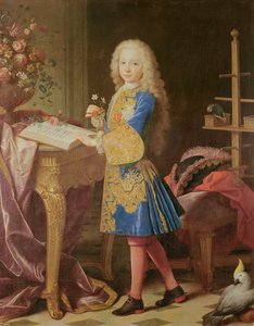 Portret Karola Burbona, ok. 1725-35 (olej na płótnie) autorstwa Jean Ranc