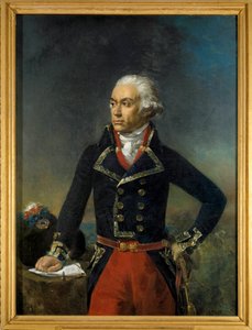 Portret Charlesa Francois Dumouriez, głównodowodzącego Armii Północnej 1792 (1739-1823) Obraz Jean-Sebastien Rouillard (1789-1852) 1835 Nd. 1,35x1m.