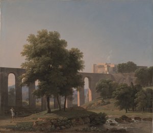 Akwedukt w pobliżu twierdzy, 1807 autorstwa Jean Victor Bertin