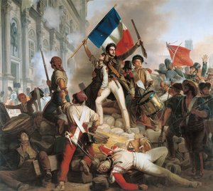 Walka w Hotel de Ville, 28 lipca 1830, 1833