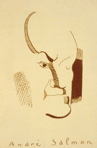 Andre Salmon autorstwa Jean de Bosschere