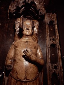 Wizerunek Filippy z Hainault (alabaster) autorstwa Jean de Liege