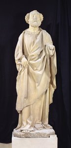 Św. Piotr z zamku książąt Burbonów, Chantelle, ok. 1500-03 autorstwa Jean fl.c.1465 c.1516 Guilhomet