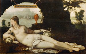 Eva Prima Pandora, ok. 1550 (obraz na drewnie)