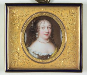 Pani o imieniu Madame de Louvois (emalia)