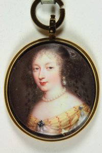 Henrietta, księżna Orleanu (emalia)
