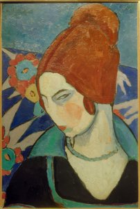 Autoportret, 1916 autorstwa Jeanne Hébuterne