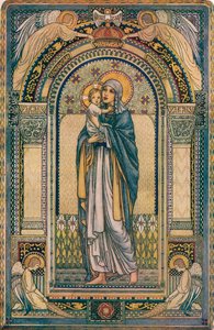 „Madonna z Dzieciątkiem”, ok. 1918 r. autorstwa Jeanne Labrousse