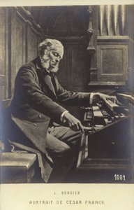 Cesar Franck, urodzony w Belgii kompozytor, pianista, organista i nauczyciel muzyki, który w dorosłym życiu pracował w Paryżu (1822-1890) autorstwa Jeanne Rongier