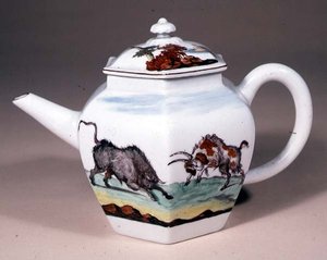 Czajnik Chelsea, ok. 1755 (porcelana)
