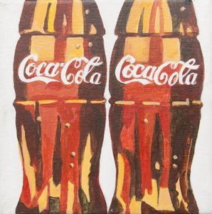 Butelki Coca Coli (akrylowe)