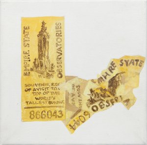 Stary bilet na Empire State Builidng autorstwa Jennifer Abbott