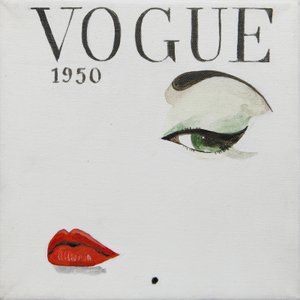 Okładka Vogue (akryl) autorstwa Jennifer Abbott