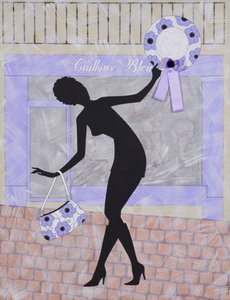 Pebbles Blue, 2009 (akryl na płótnie)