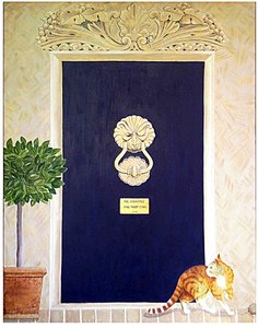 Nie uderzaj zbyt mocno, 2009 (akryl i pastel na płótnie)