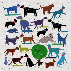 Dog Love, 2022 (technika mieszana)