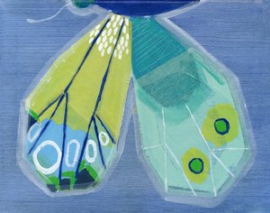 Motyl – lewa strona autorstwa Jenny Westenhofer