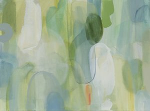 Zielono-niebieska abstrakcja
