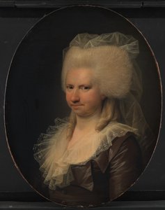 Charlotte Sophie Gerner, z domu Rasch, żona Henrika Gernera autorstwa Jens Juel