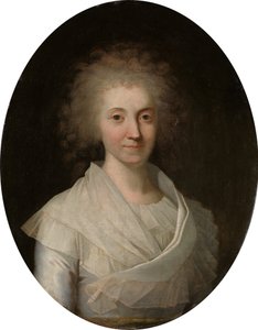 Duński: Portret Maren Juel Portret Maren Juel autorstwa Jens Juel