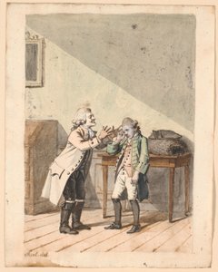 Scena z P.A. „De Vonner og de Vanner” Heiberga. autorstwa Jens Juel