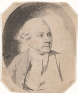 Portret poety F.G. Klopstock (1724-1803)