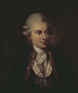 Portret hrabiego Johanna Friedricha Struensee (1737-1772) (olej na płótnie)