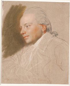 Portret młodszego dżentelmena, nieukończony autorstwa Jens Juel