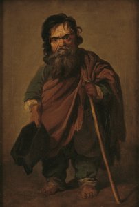 Rzymski karzeł Francesco Ravai, zwany Bajocco