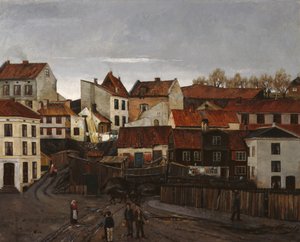 Z biednej dzielnicy Hammersborg autorstwa Jens Wang
