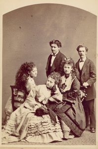 Wohes Family, Nowy Jork, lata 70. XIX wieku.
