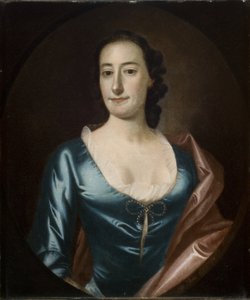 Portret Elizabeth Prioliao Rupell (Pan George Rupell), 1753