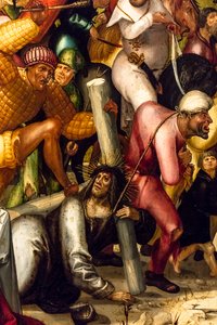 Niesienie krzyża, ok. 1515 (tempera i olej na drewnie iglastym)