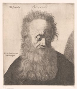 Portret Diogenesa z Synopy Diogenes (tytuł na obiekcie) Popiersia filozofów i królów (tytuł serii)