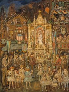 Sanktuarium uliczne, 1931. autorstwa Jerome Myers