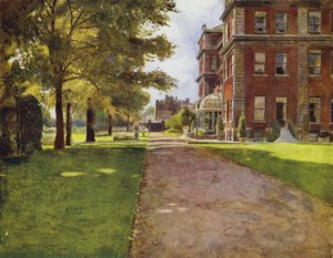Marlborough House (kolor lito) autorstwa Jessie MacGregor