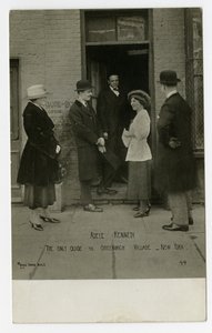 Adele Kennedy, jedyny przewodnik po Greenwich Village w stanie Nowy Jork, USA autorstwa Jessie Tarbox Beals
