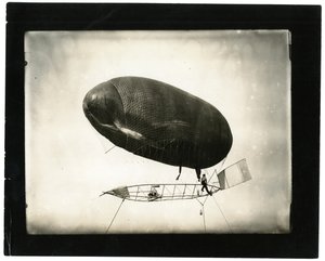 Sterowiec "Kalifornijska Strzała" autorstwa Jessie Tarbox Beals