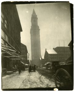 Custom House, Boston, USA, ok.1902-10 (zdjęcie żelatynowo-srebrowe) autorstwa Jessie Tarbox Beals