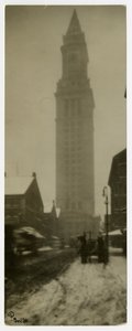 Custom House, Boston, USA, ok.1902-10 (zdjęcie żelatynowo-srebrowe) autorstwa Jessie Tarbox Beals