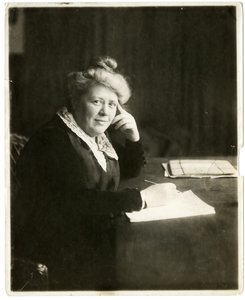 Jane Martin, reklamodawca, ok. 1905-20 (zdjęcie żelatynowo-srebrowe) autorstwa Jessie Tarbox Beals