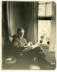 John Cowper Powys Llewelyn Powys, ok.1905-40 (zdjęcie żelatynowo-srebrowe) autorstwa Jessie Tarbox Beals