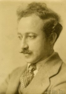 Joseph Auslander, poeta, ok. 1925-27 (zdjęcie żelatynowo-srebrowe) autorstwa Jessie Tarbox Beals
