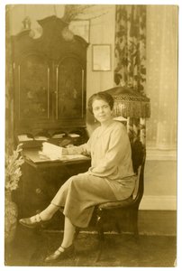 Sędzia Jean Norris z Nowego Jorku, ok. 1926 (zdjęcie żelatynowo-srebrowe) autorstwa Jessie Tarbox Beals